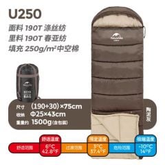 Túi ngủ văn phòng cắm trai du lịch Naturehike NH20MSD07