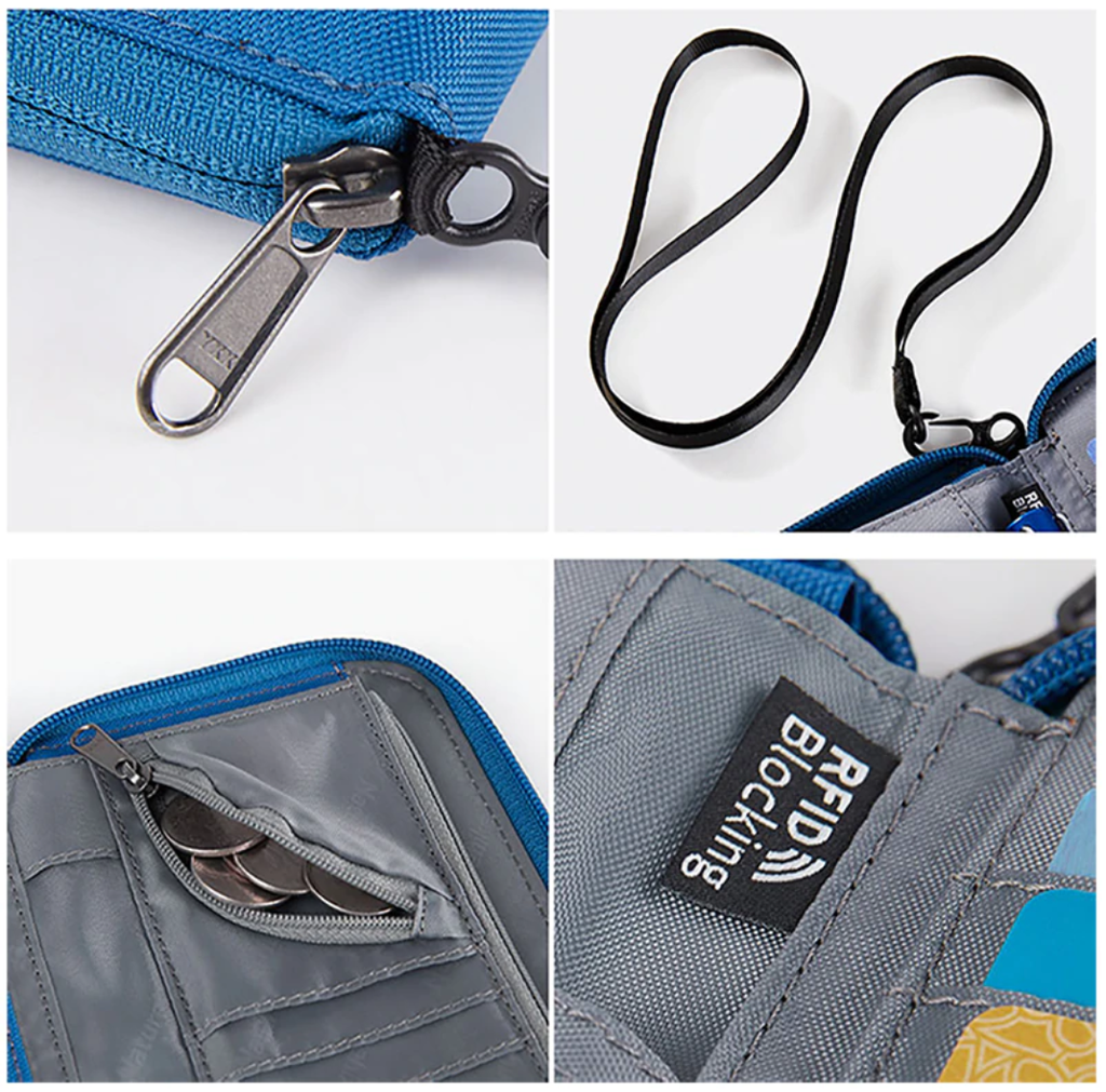 Ví đựng hộ chiếu đi du lịch chống nước NatureHike NH18X020-B
