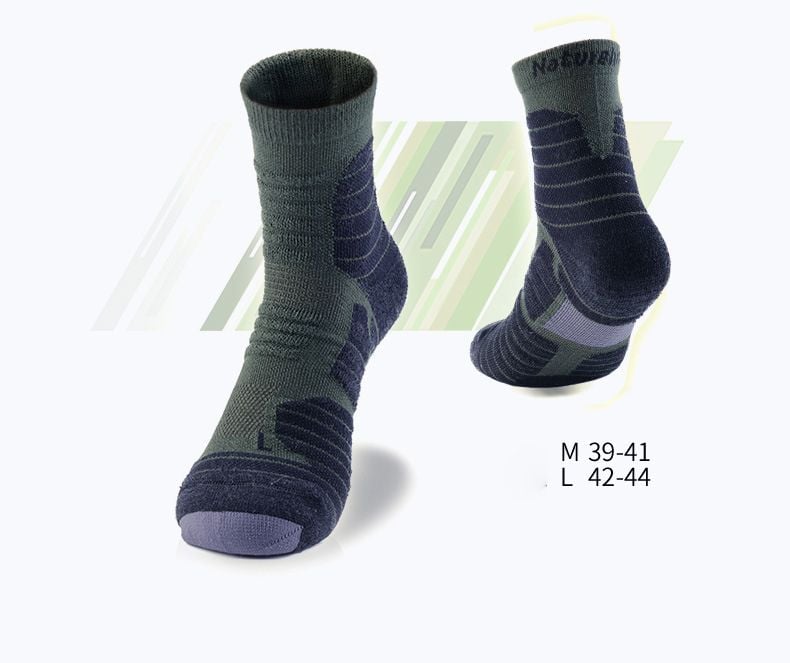 Tất thể thao mau khô, đi bộ đường dài NatureHike NH17A013-M