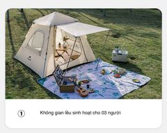 Lều cắm trại Naturehike Ango CNK2300ZP014 - 2 trong 1