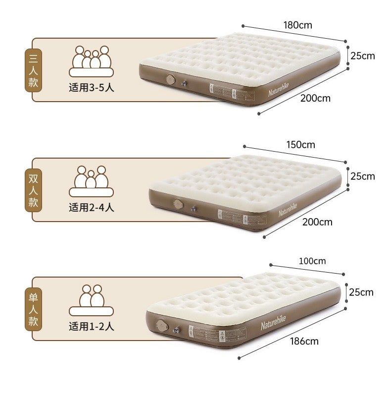 Đệm hơi du lịch Naturehike Glamping CNH23DZ10001