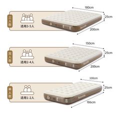 Đệm hơi du lịch Naturehike Glamping CNH23DZ10001