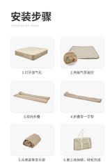 Đệm hơi kèm bơm Naturehike Glamping CNH22DZ015