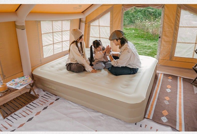 Đệm hơi kèm bơm Naturehike Glamping CNH22DZ015