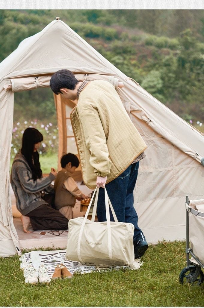 Đệm hơi kèm bơm Naturehike Glamping CNH22DZ015