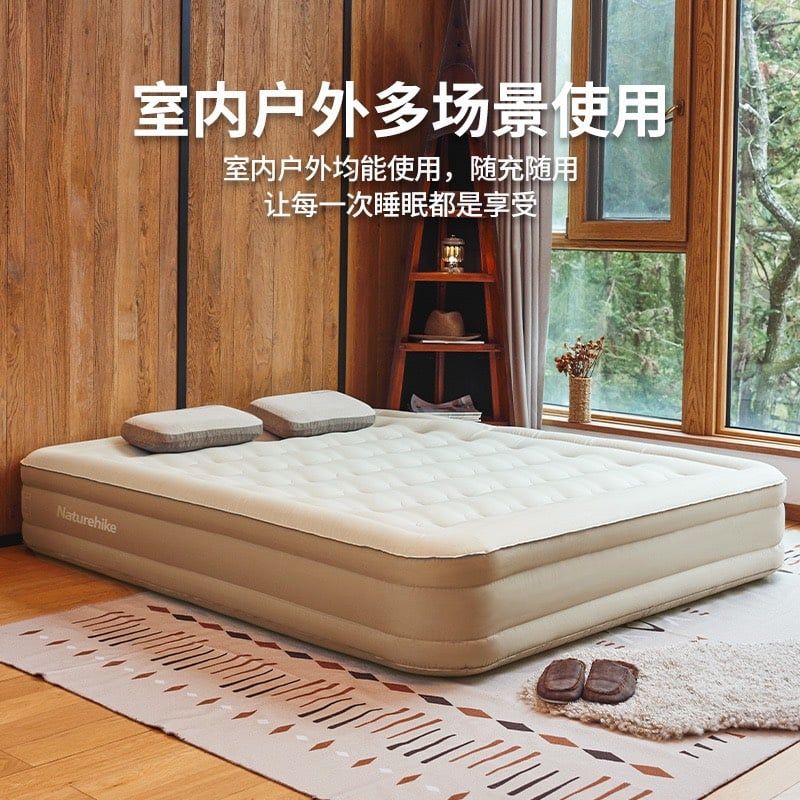 Đệm hơi kèm bơm Naturehike Glamping CNH22DZ015