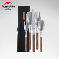 Bộ dao thìa dĩa Naturehike Glamping NH20CJ014