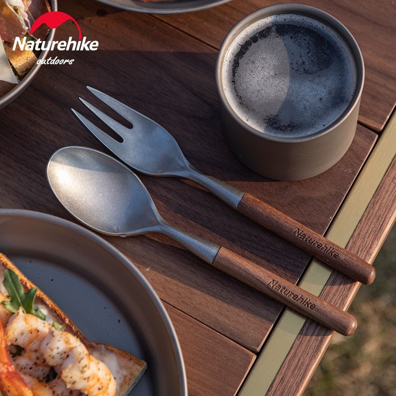 Bộ dao thìa dĩa Naturehike Glamping NH20CJ014