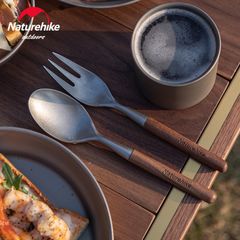 Bộ dao thìa dĩa Naturehike Glamping NH20CJ014