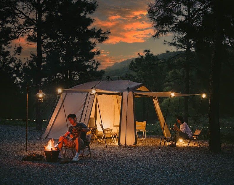 Lều biệt thự Naturehike Glamping CNH23ZP12003 - Nâng cấp lều Village 13