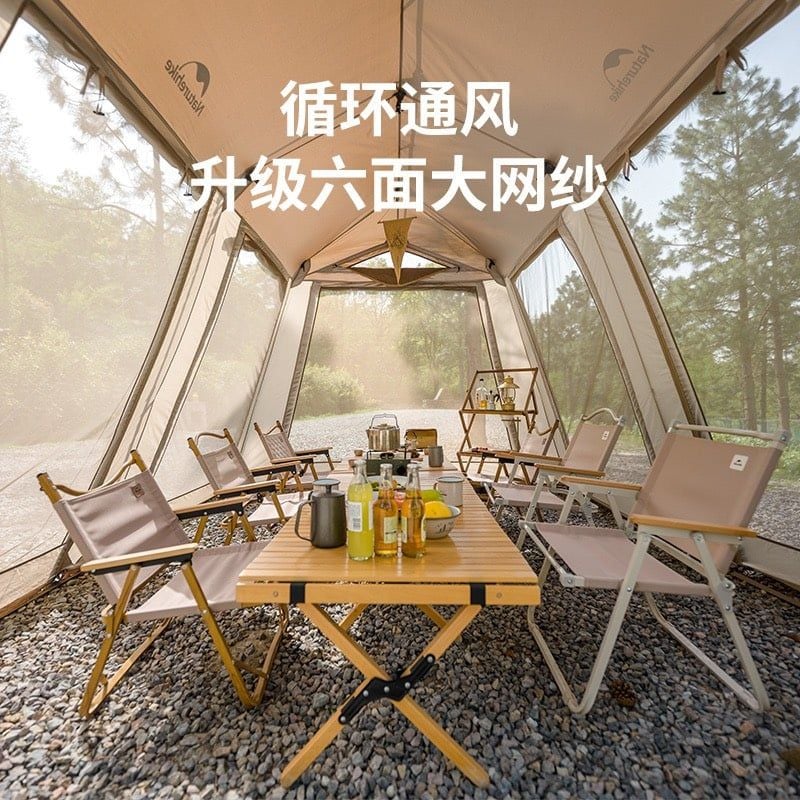 Lều biệt thự Naturehike Glamping CNH23ZP12003 - Nâng cấp lều Village 13