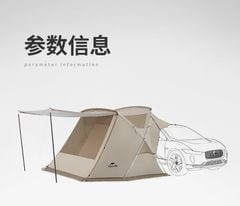 Lều cắm trại cùng xe hơi Naturehike CNH22ZP014