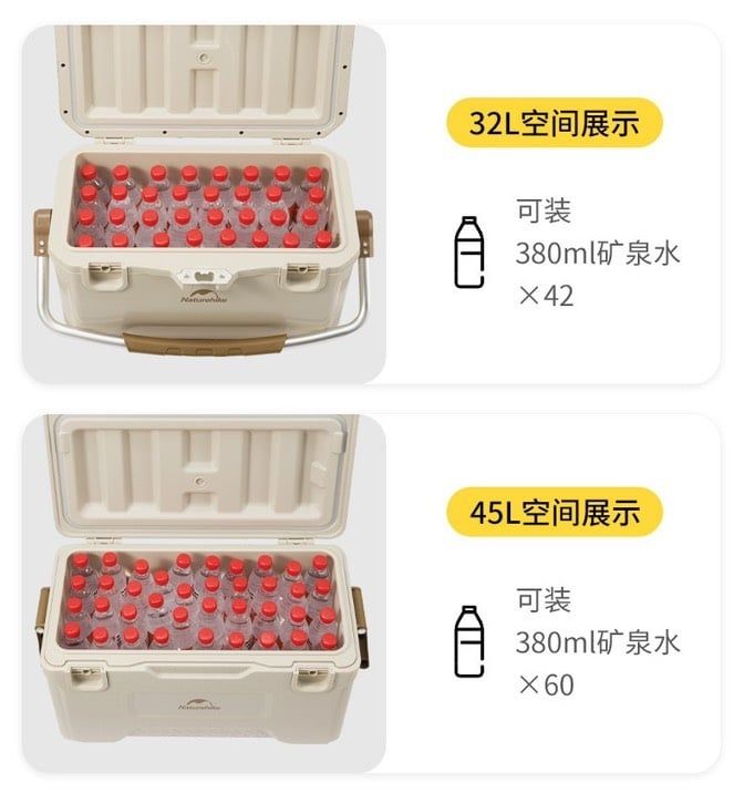 Thùng lạnh kháng khuẩn Naturehike CNH22CJ10001 - 32 và 42L