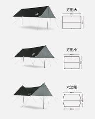 Tăng vải phủ Vinyl Polyester Naturehike NH20TM006