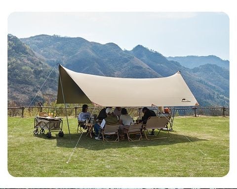 Tăng siêu chống nắng Naturehike NH20TM006 - Keo Titan đen