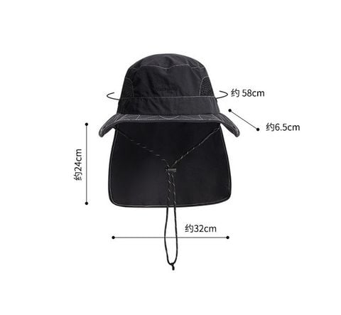 Mũ tai bèo có phủ gáy Naturehike CNH23MZ014