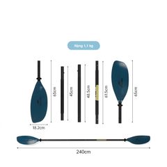 Mái chèo Kayak, thuyền hơi Naturehike CNK2300QT011