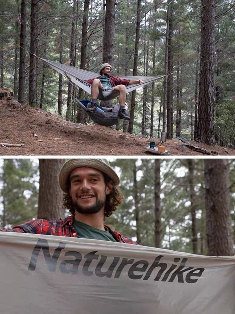 Võng đi rừng 2 trong 1 Naturehike NH21DC008