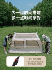 Lều chống nóng 100% Naturehike CNK2300ZP021 - Village 6.0