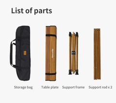 Bàn nhôm dã ngoại gấp gọn Naturehike CNH22JU038