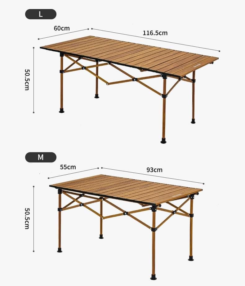 Bàn nhôm dã ngoại gấp gọn Naturehike CNH22JU038