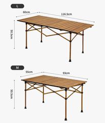 Bàn nhôm dã ngoại gấp gọn Naturehike CNH22JU038
