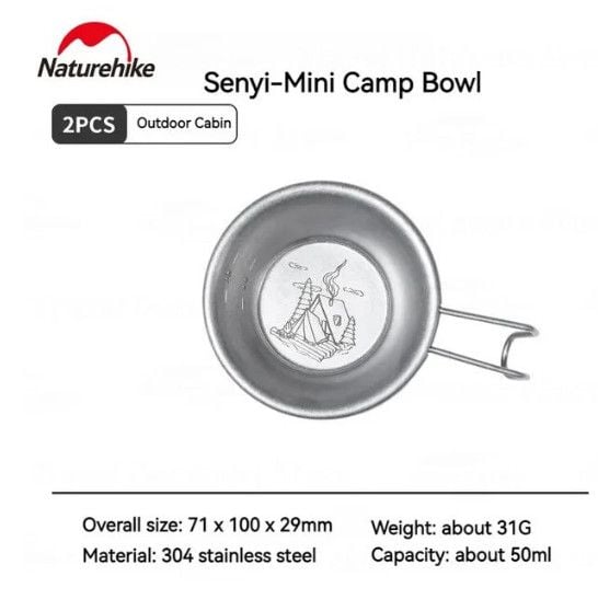 Ly nhỏ có quai chống nóng Naturehike CNK2300CW011