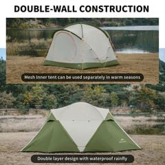 Lều đường hầm cấu trúc siêu nhẹ Naturehike CNK2450WS041