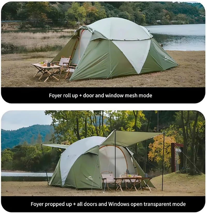 Lều đường hầm cấu trúc siêu nhẹ Naturehike CNK2450WS041
