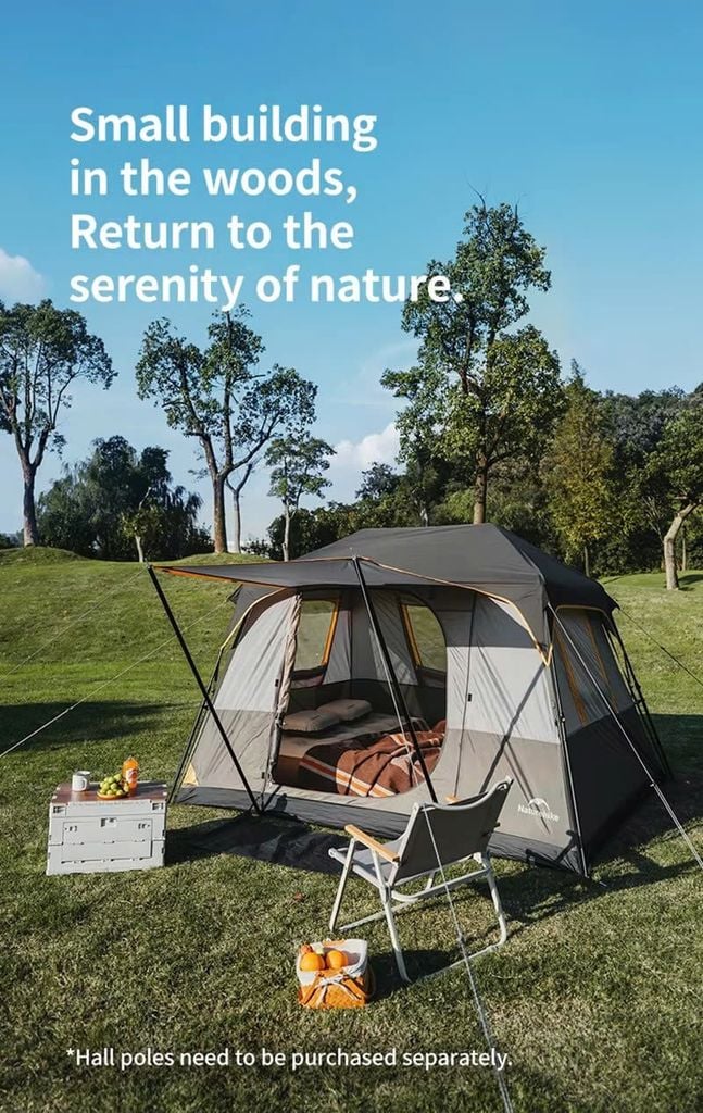 Lều 04 người tự bung Naturehike CNK2450WS037 - Cape 5.2