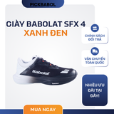  Giày Babolat SFX 4 - Đen Xanh 