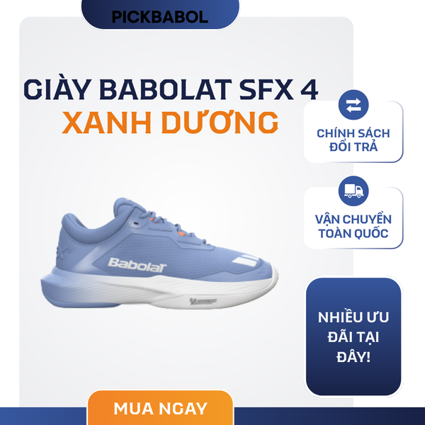  Giày Babolat SFX 4 - Xanh Dương 