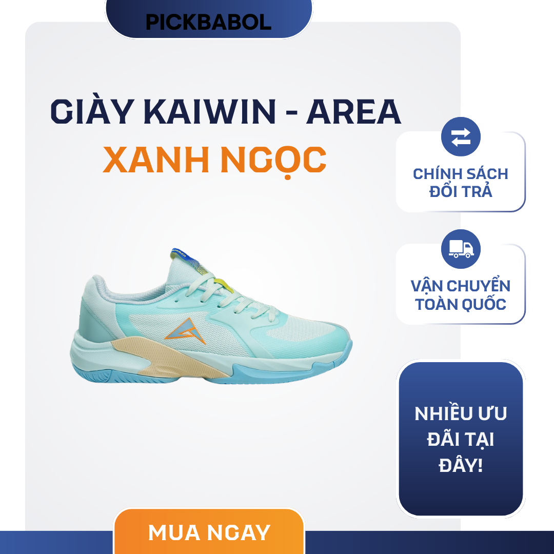  Giày KAIWIN - Area - Xanh ngọc 