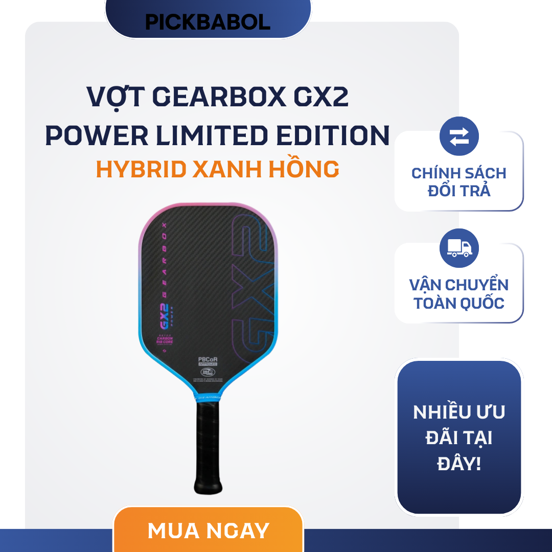  Vợt Gearbox GX2 Power Limited Edition 