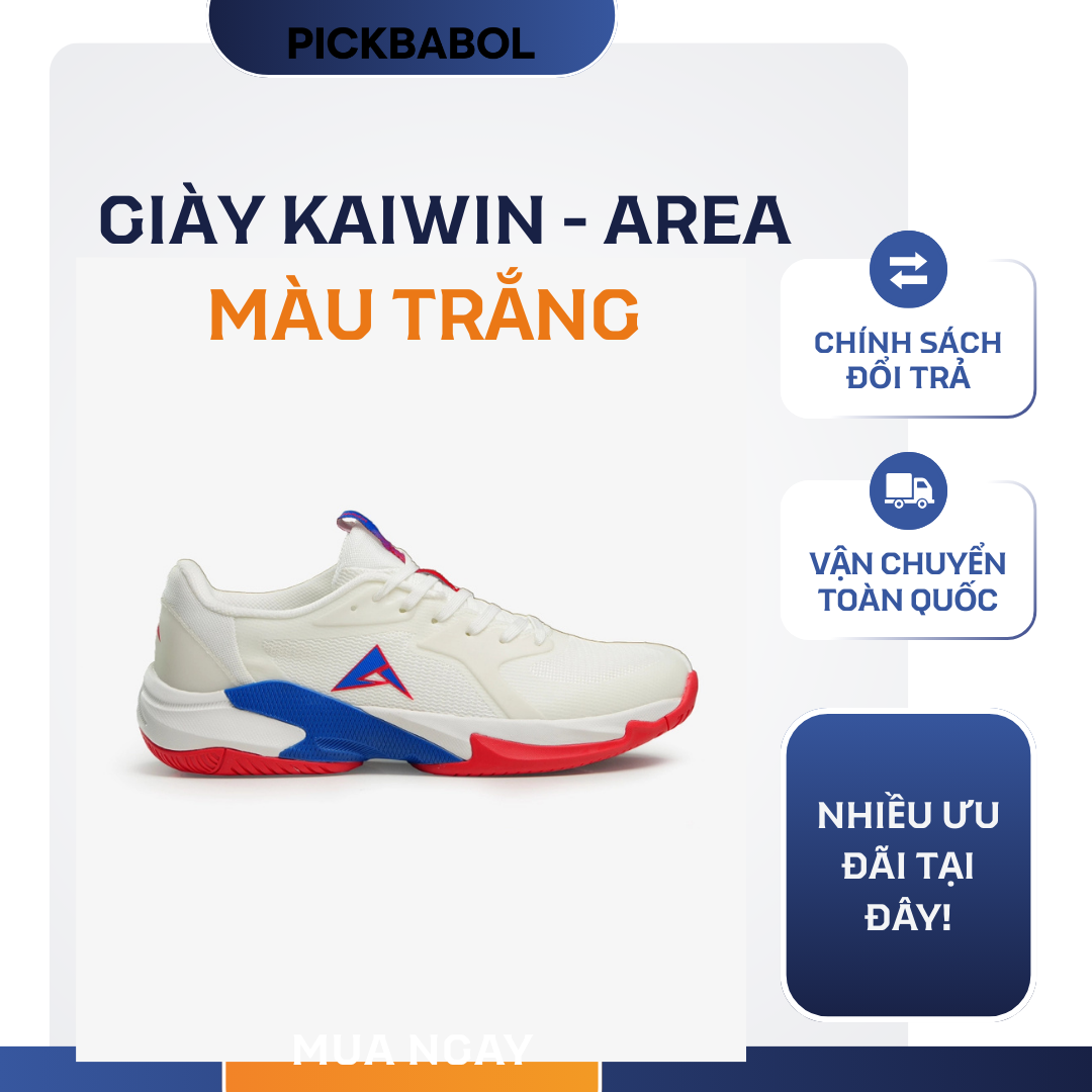  Giày Kaiwin Area - Màu trắng 