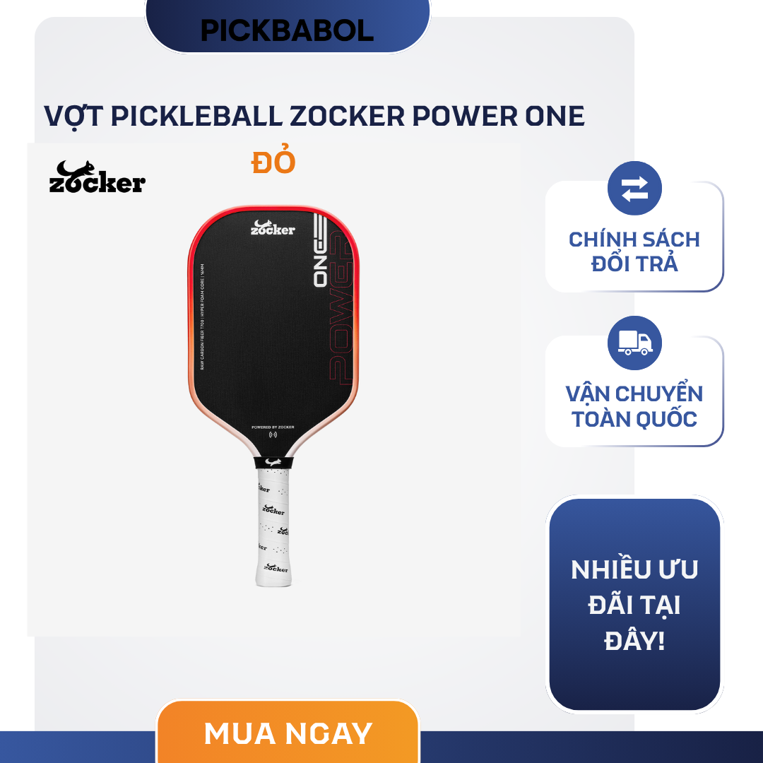  Vợt Pickleball Zocker Power One 