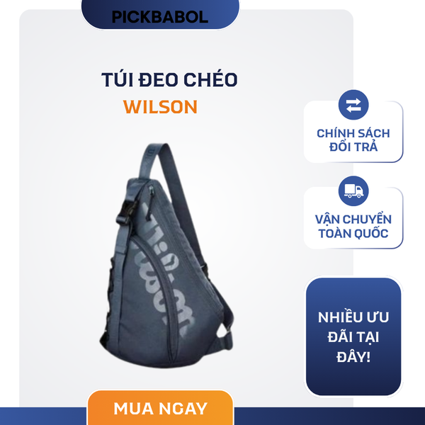  Túi đeo chéo Wilson - Navy 