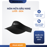  Nón nửa đầu Nike - Đen lưới 