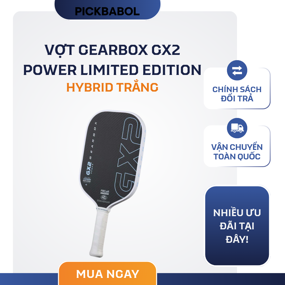  Vợt Gearbox GX2 Power Limited Edition 