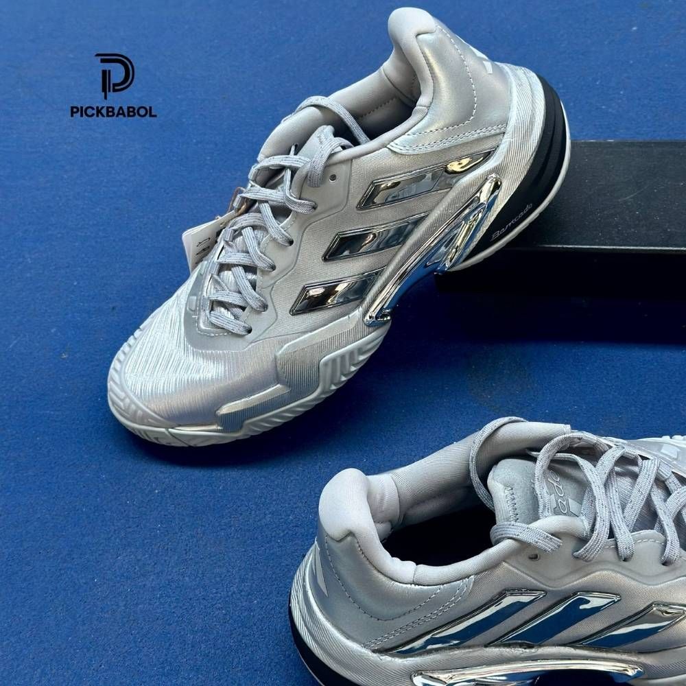  Giày Adidas Baricede 13 xám bạc 