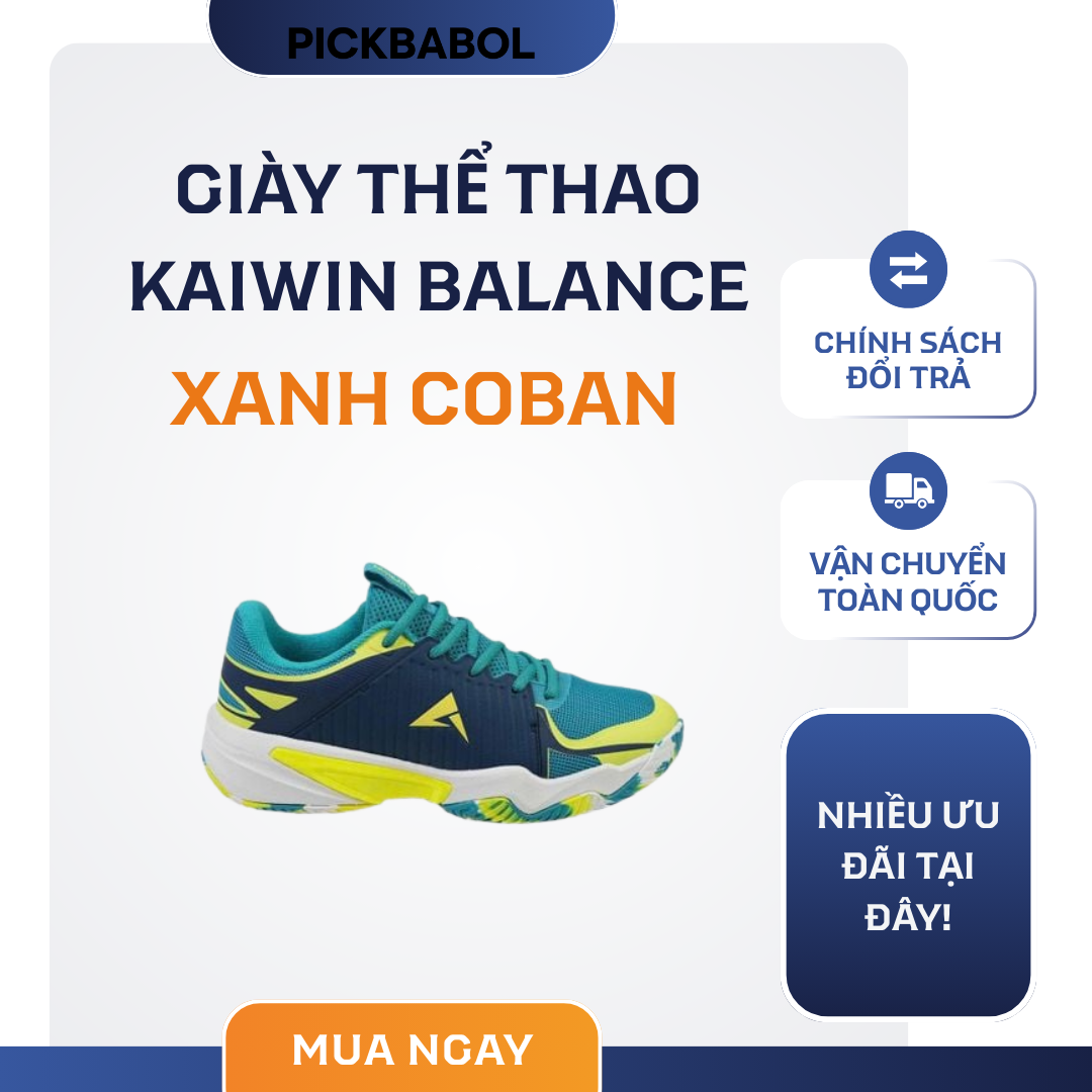  Giày Thể Thao KAIWIN BALANCE - Xanh Coban 