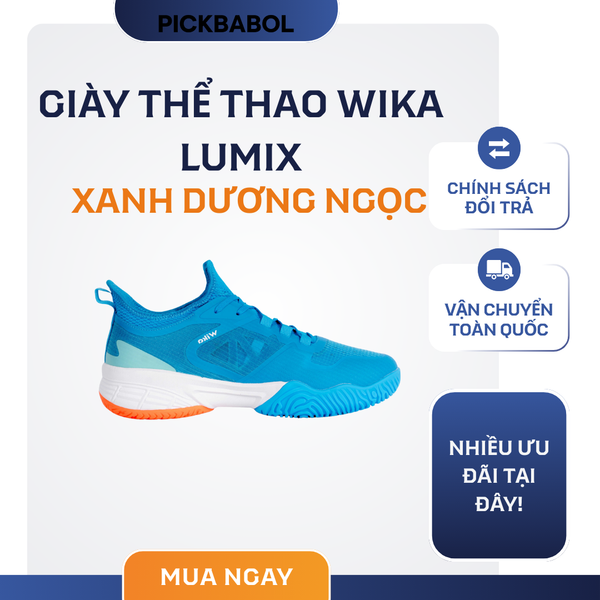  Giày thể thao Wika Lumix - Xanh dương ngọc 