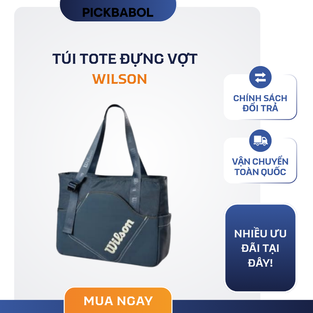  Túi Tote đựng vợt Wilson 