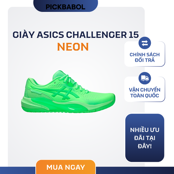  Giày Asics Challenger 15 - Neon 
