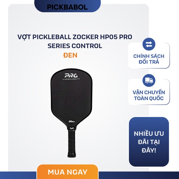  Vợt Pickleball Zocker HP06 Pro Series Power 