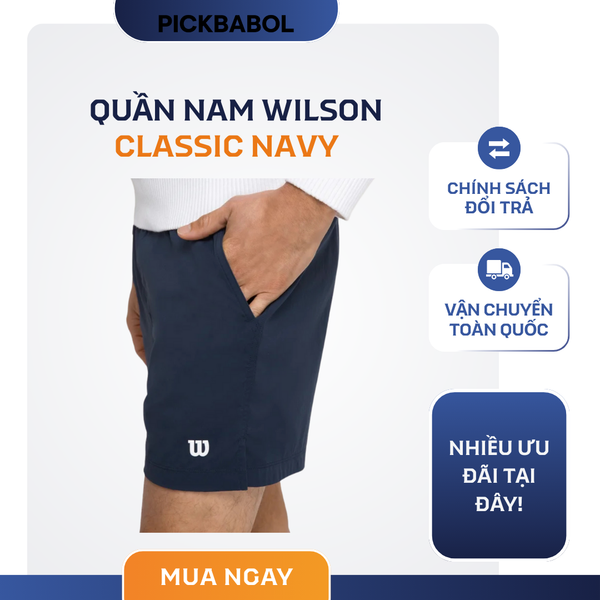  Quần nam Wilson - CLASSIC NAVY 