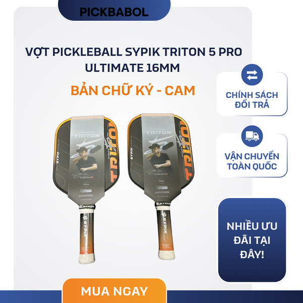  Vợt Pickleball Sypik Triton 5 - Bản chữ ký 