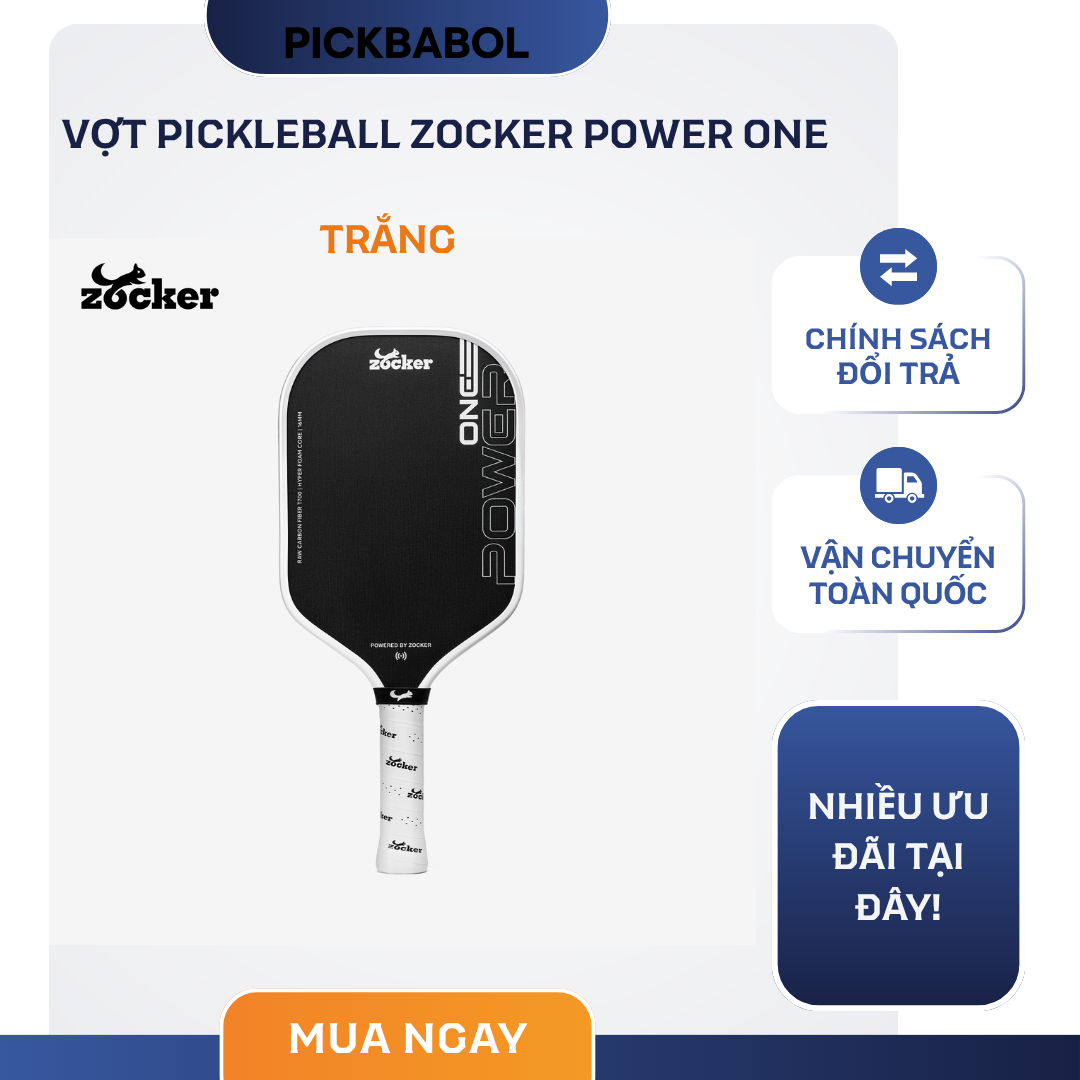  Vợt Pickleball Zocker Power One 