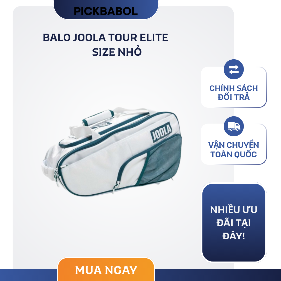  Balo JOOLA Tour Elite - Size Nhỏ 