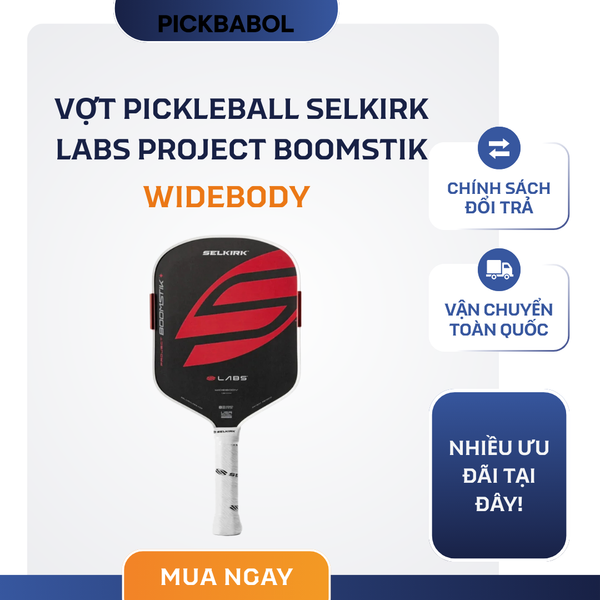  Vợt Pickleball Selkirk Labs Project Boomstik 16mm 